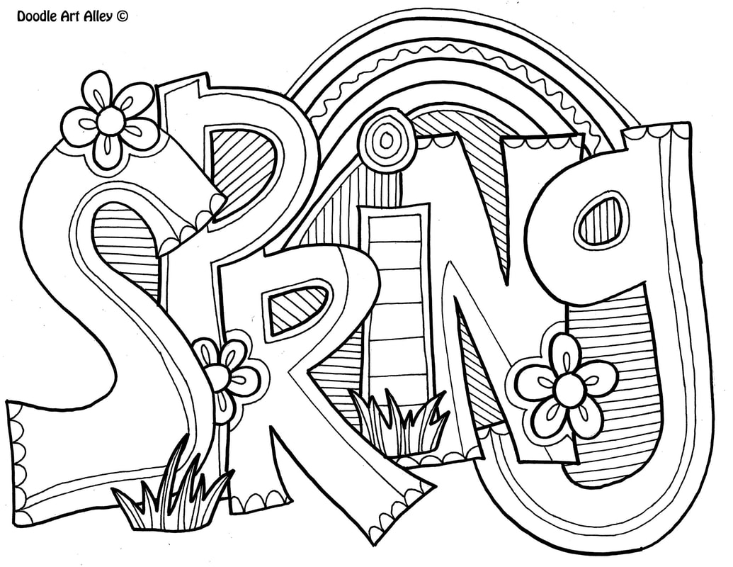 coloring pages for spring coloring pages for spring