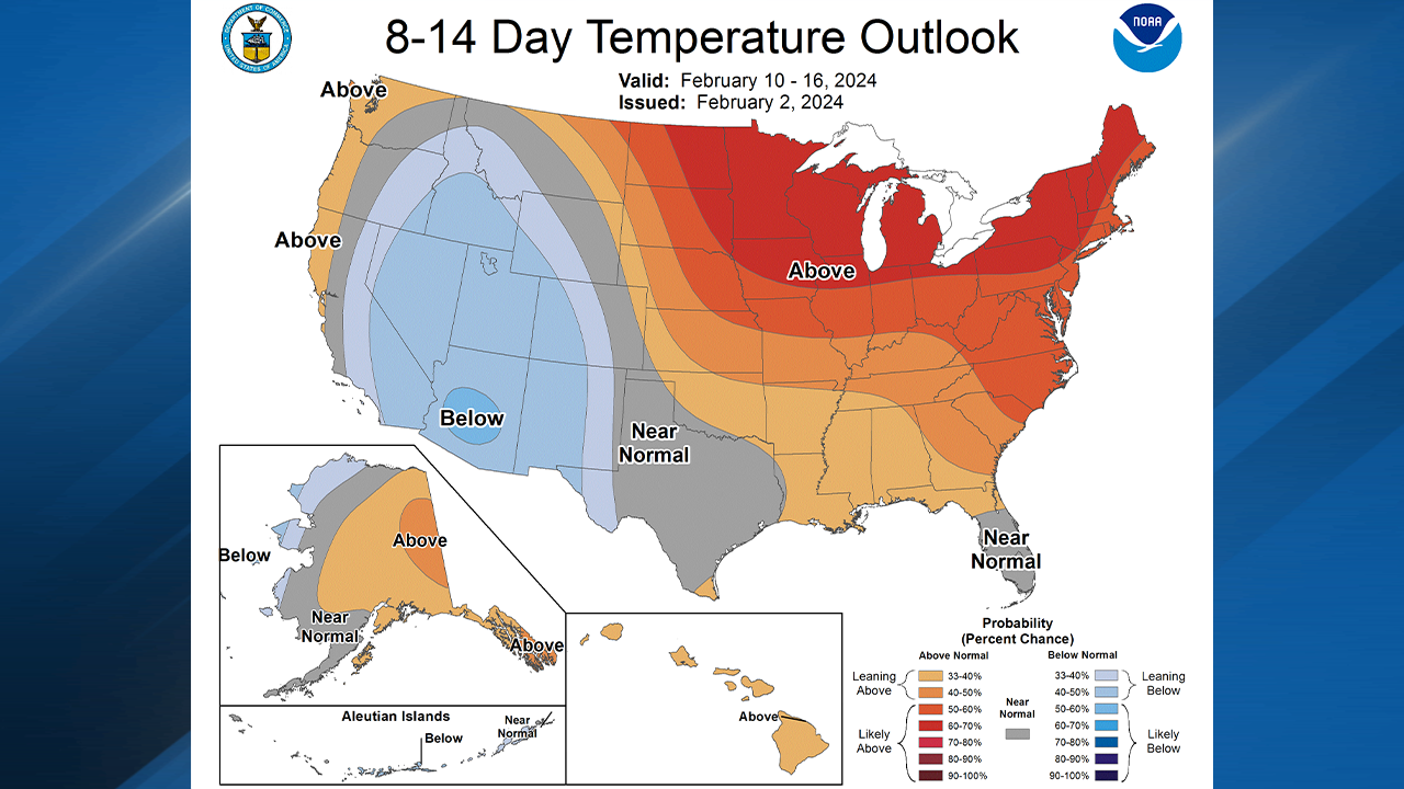 Spring like Temps Expected For Western Washington In February Spring like Temps Expected For Western Washington In February