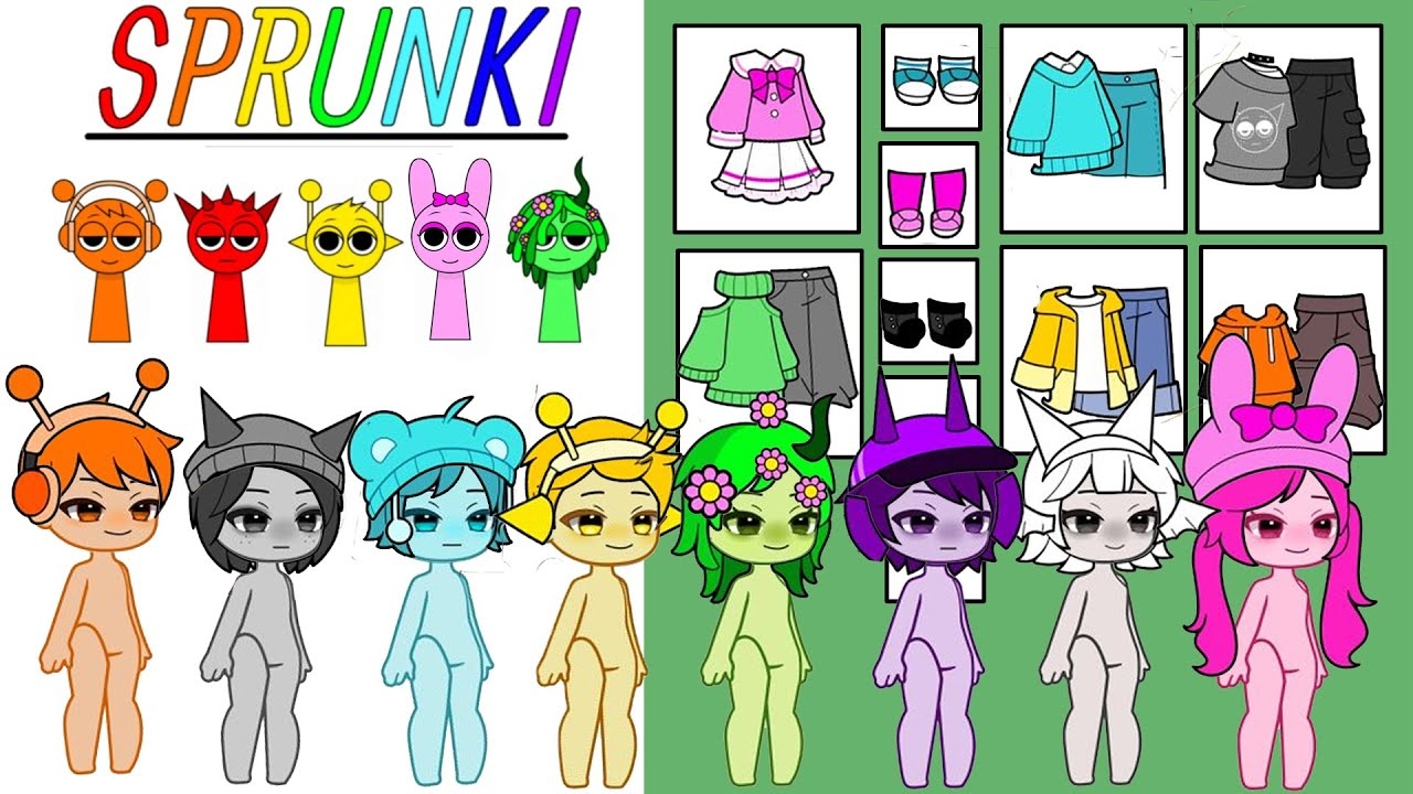 SPRUNKI STOP MOTION PAPER DOLL GACHA YouTube SPRUNKI STOP MOTION PAPER DOLL GACHA YouTube