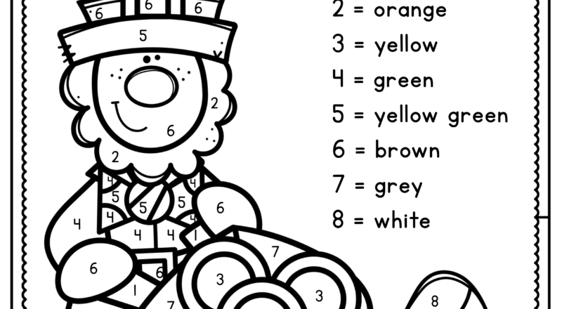 St Patrick s Day Preschool Worksheets March Made By Teachers