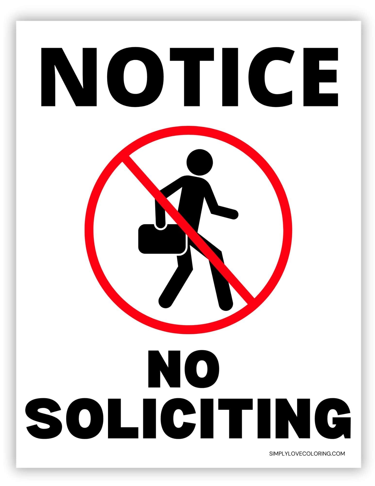 no soliciting sign printable no soliciting sign printable