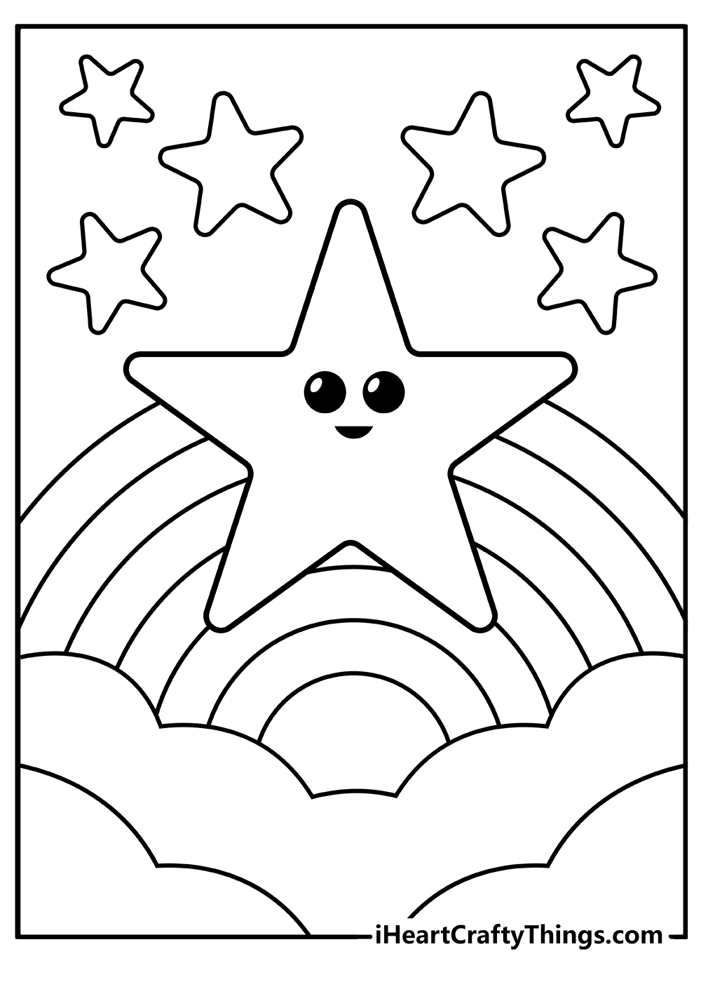 Star Coloring Pages 100 Free Printables Star Coloring Pages 100 Free Printables