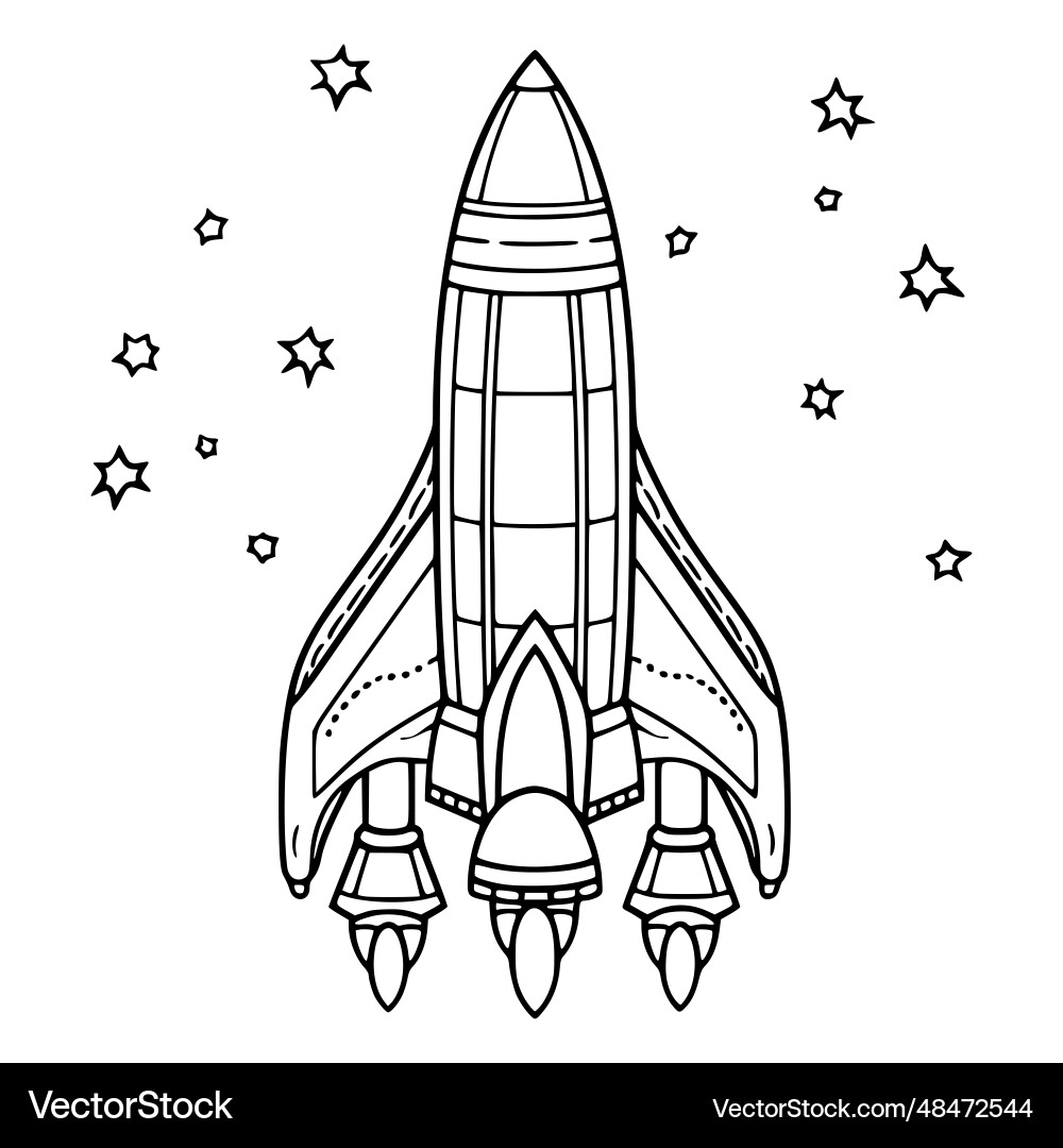 spacecraft coloring pages