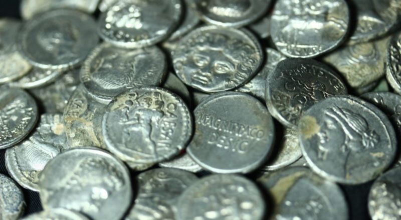 Stash Of More Than 600 Roman era Silver Coins Discovered In Turkey Live Science