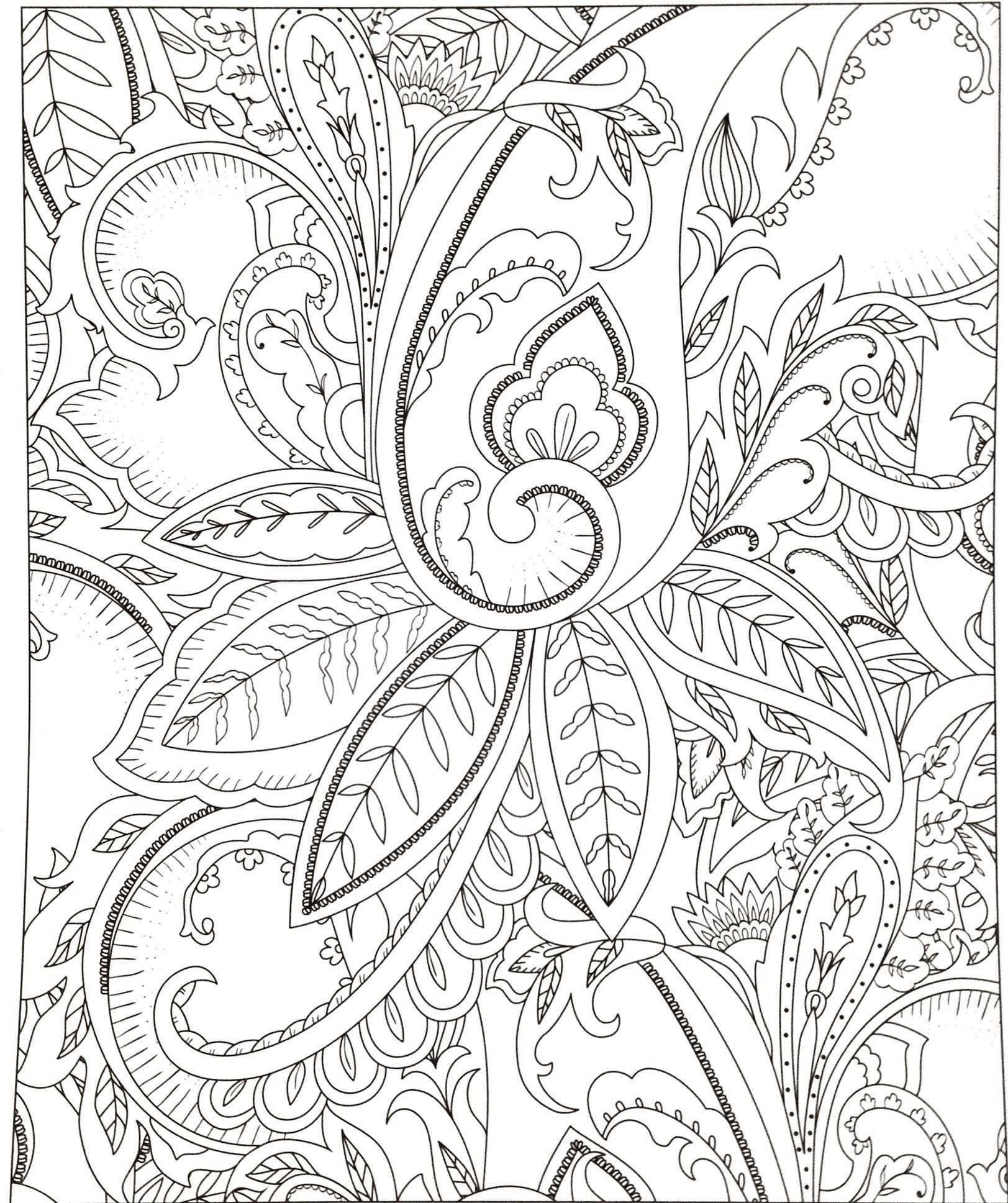stress relief coloring pages for adults