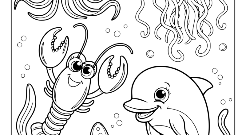 Summer Coloring Pages Free Printable Seasonal PDFs