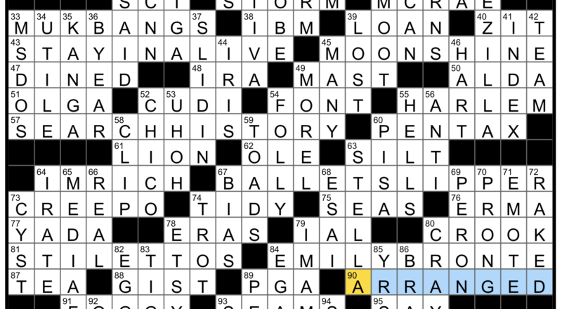 Sunday April 27 2025 Diary Of A Crossword Fiend