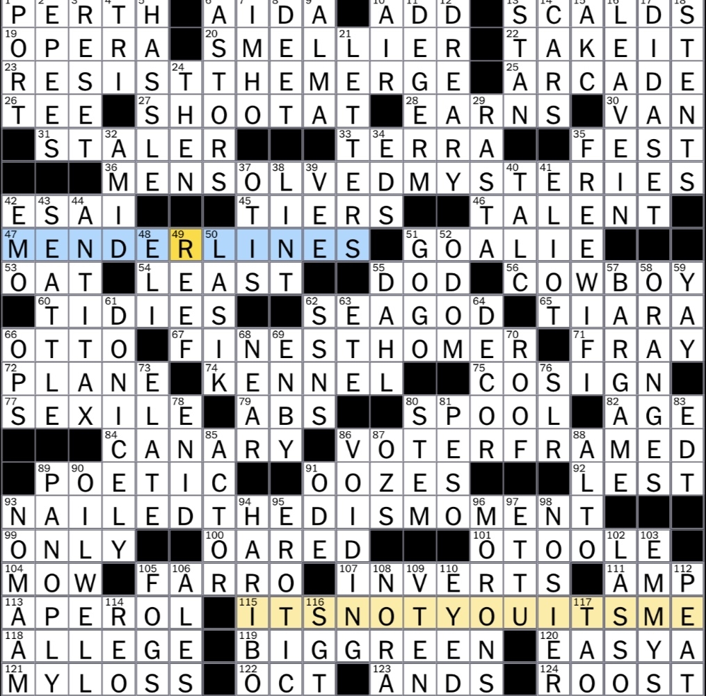 Sunday March 23 2025 Diary Of A Crossword Fiend Sunday March 23 2025 Diary Of A Crossword Fiend