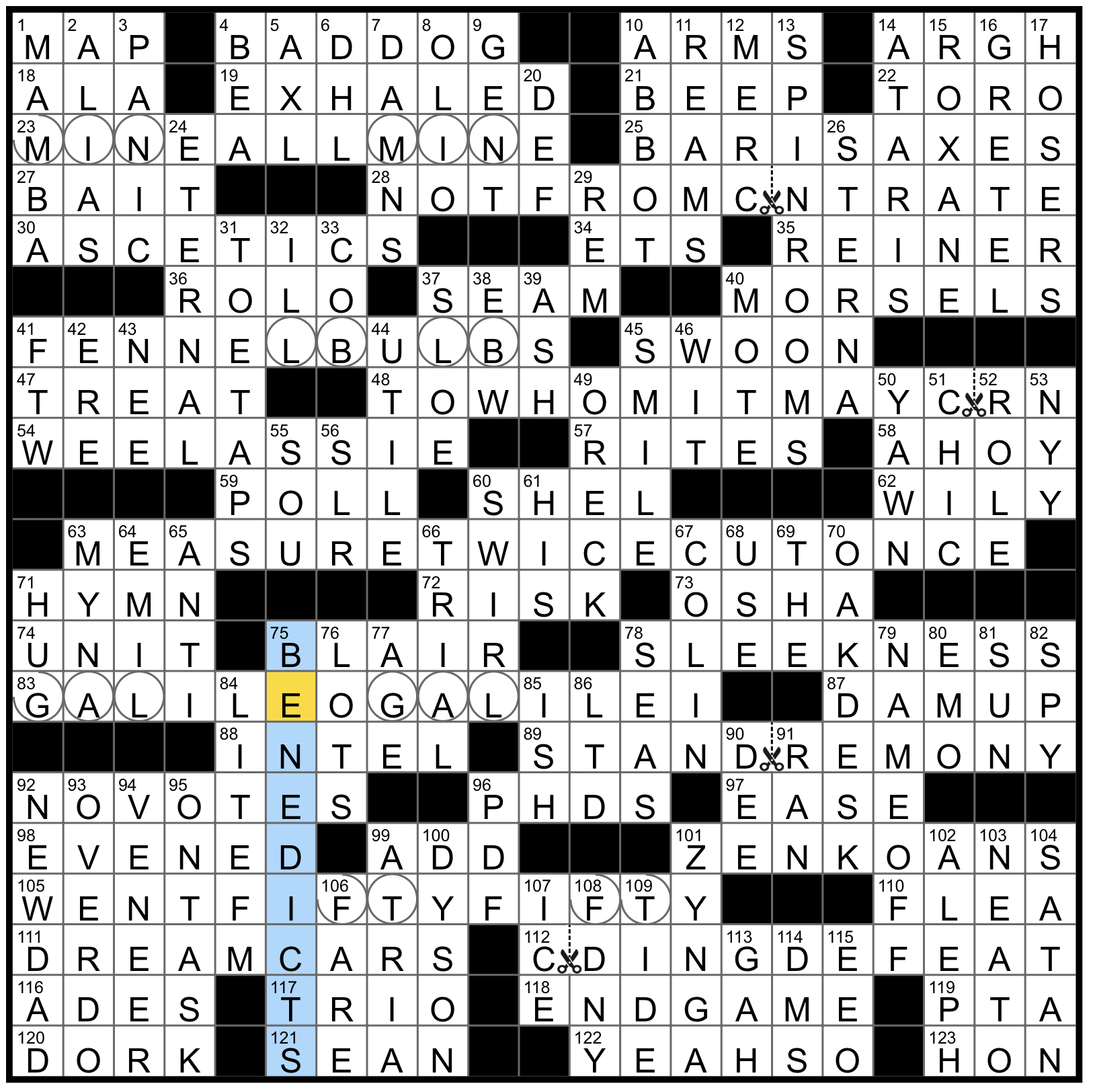 Sunday October 12 2025 Diary Of A Crossword Fiend