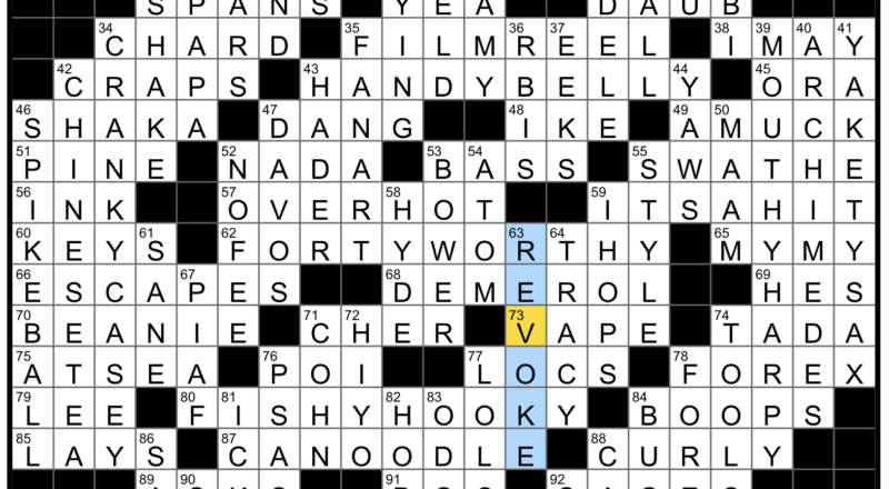 Sunday October 5 2025 Diary Of A Crossword Fiend