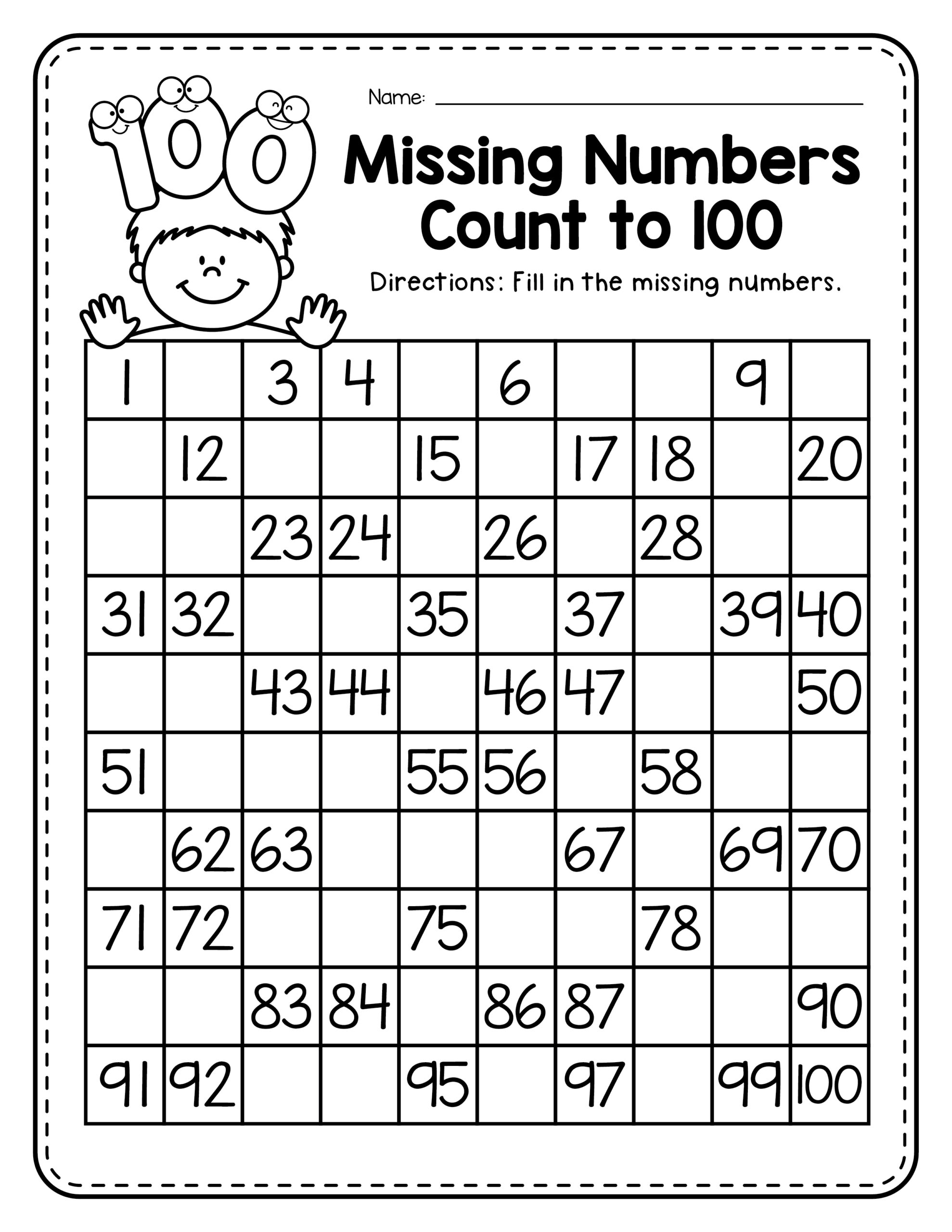 Supercharge Your Math Skills Exciting Missing Number Worksheets For All Ages Made By Teachers