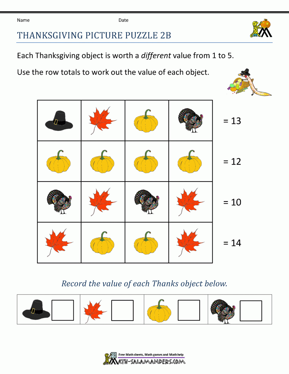 thanksgiving math worksheets thanksgiving math worksheets