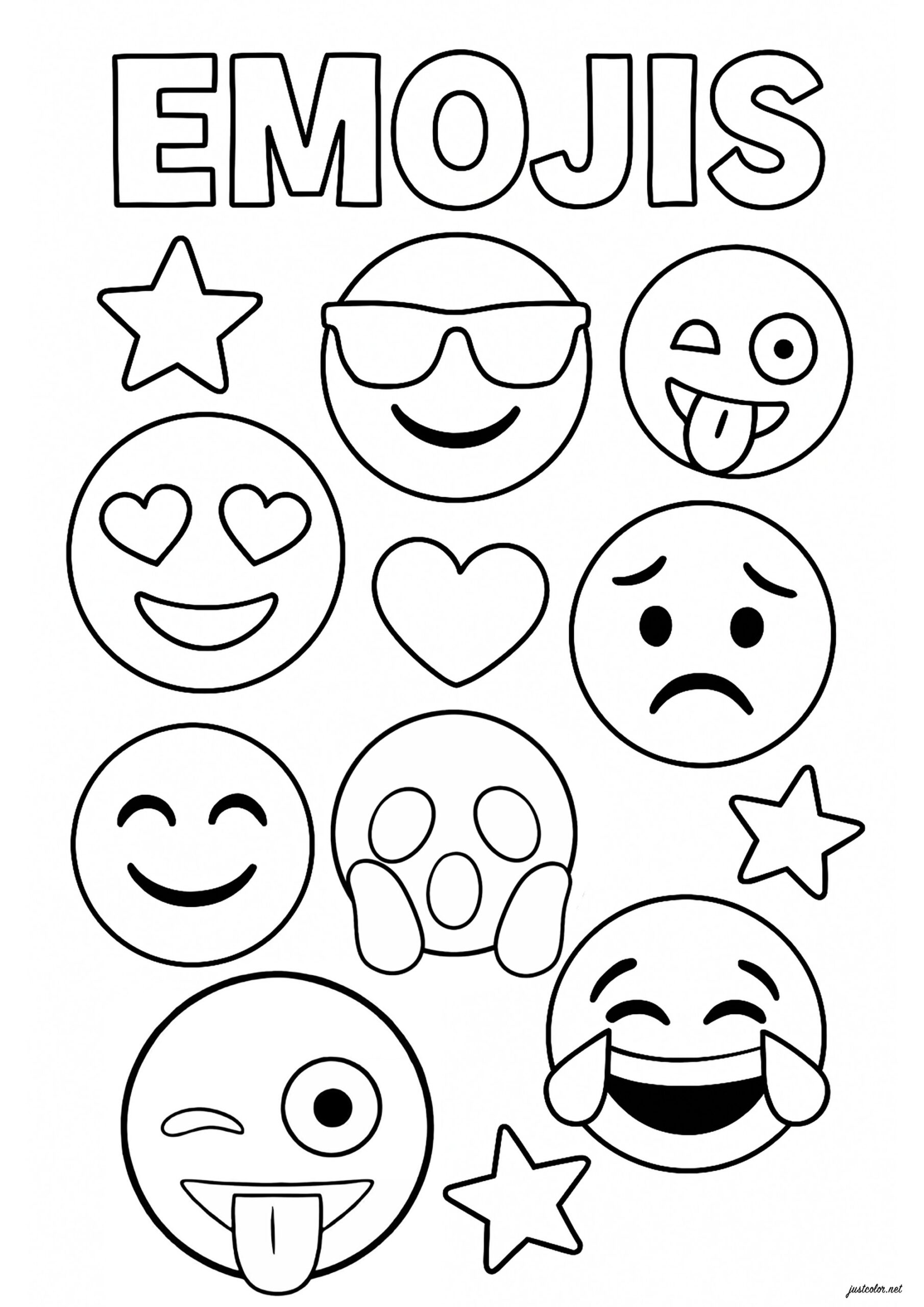 emoji coloring pages emoji coloring pages