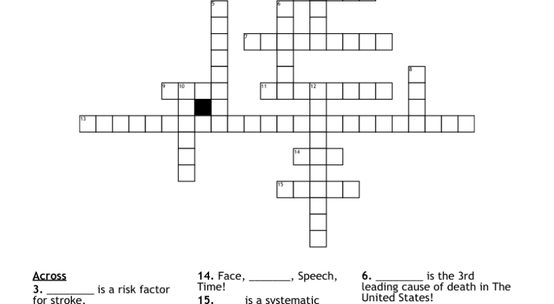 The Brainiac About Brain Attack Crossword WordMint