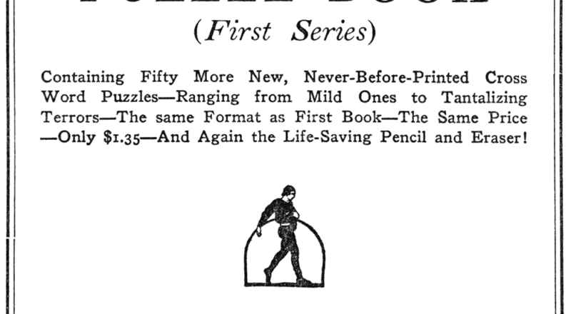 The Cross Word Puzzle Book Second Series