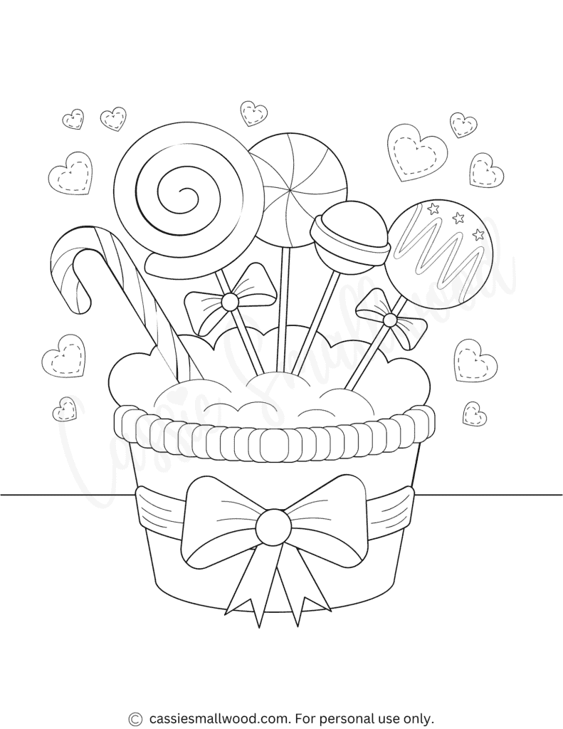THE CUTEST Candy Coloring Pages Cassie Smallwood THE CUTEST Candy Coloring Pages Cassie Smallwood