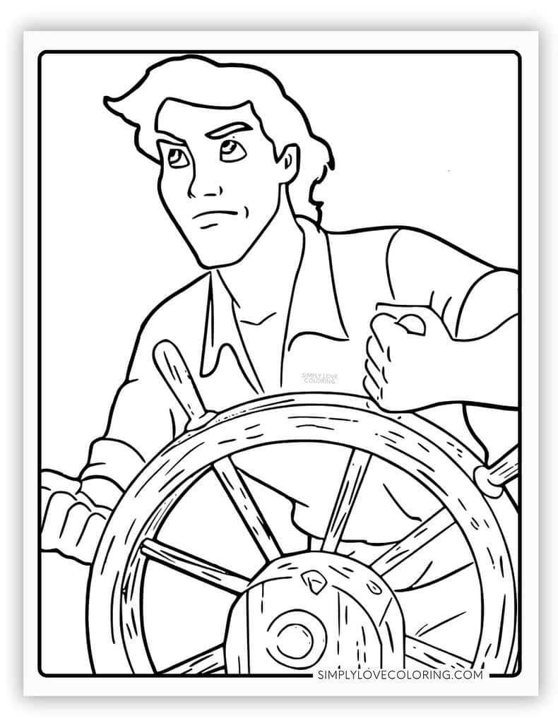 The Little Mermaid Coloring Pages Free PDF Printables Simply Love Coloring The Little Mermaid Coloring Pages Free PDF Printables Simply Love Coloring