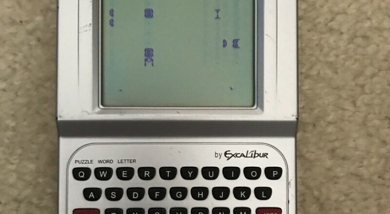 The New York Times Electronic Crossword Puzzle By Excalibur EBay