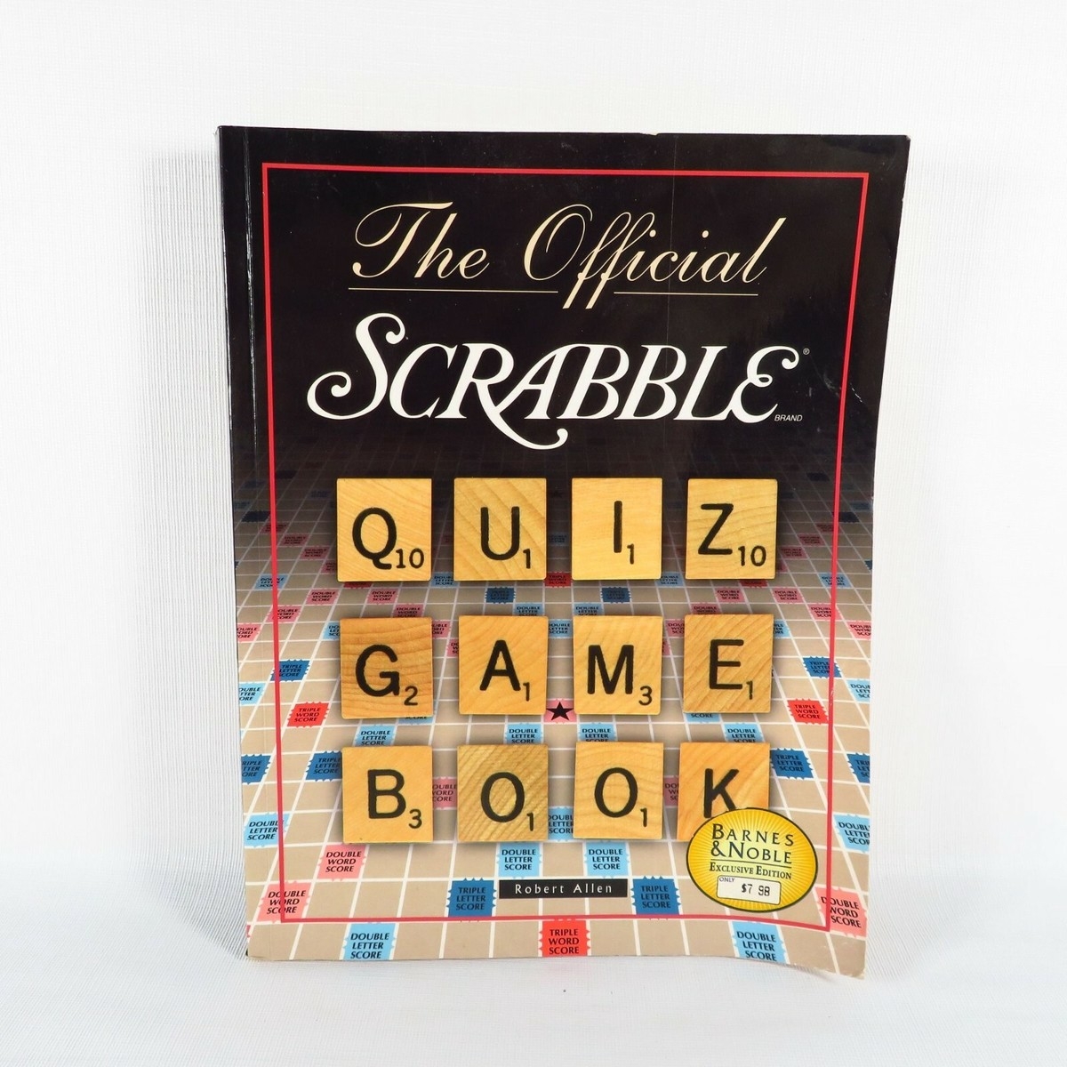 The Official Scrabble Quiz Game Book 1998 Barnes Noble Edition Puzzle Clean EBay The Official Scrabble Quiz Game Book 1998 Barnes Noble Edition Puzzle Clean EBay