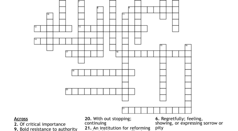 The Outsiders Chapters 4 6 Crossword WordMint