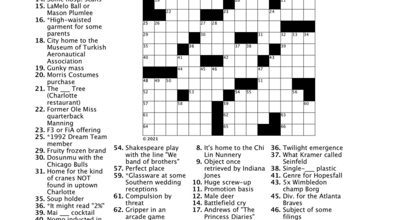 There s A Crossword Craze And You Can Join In