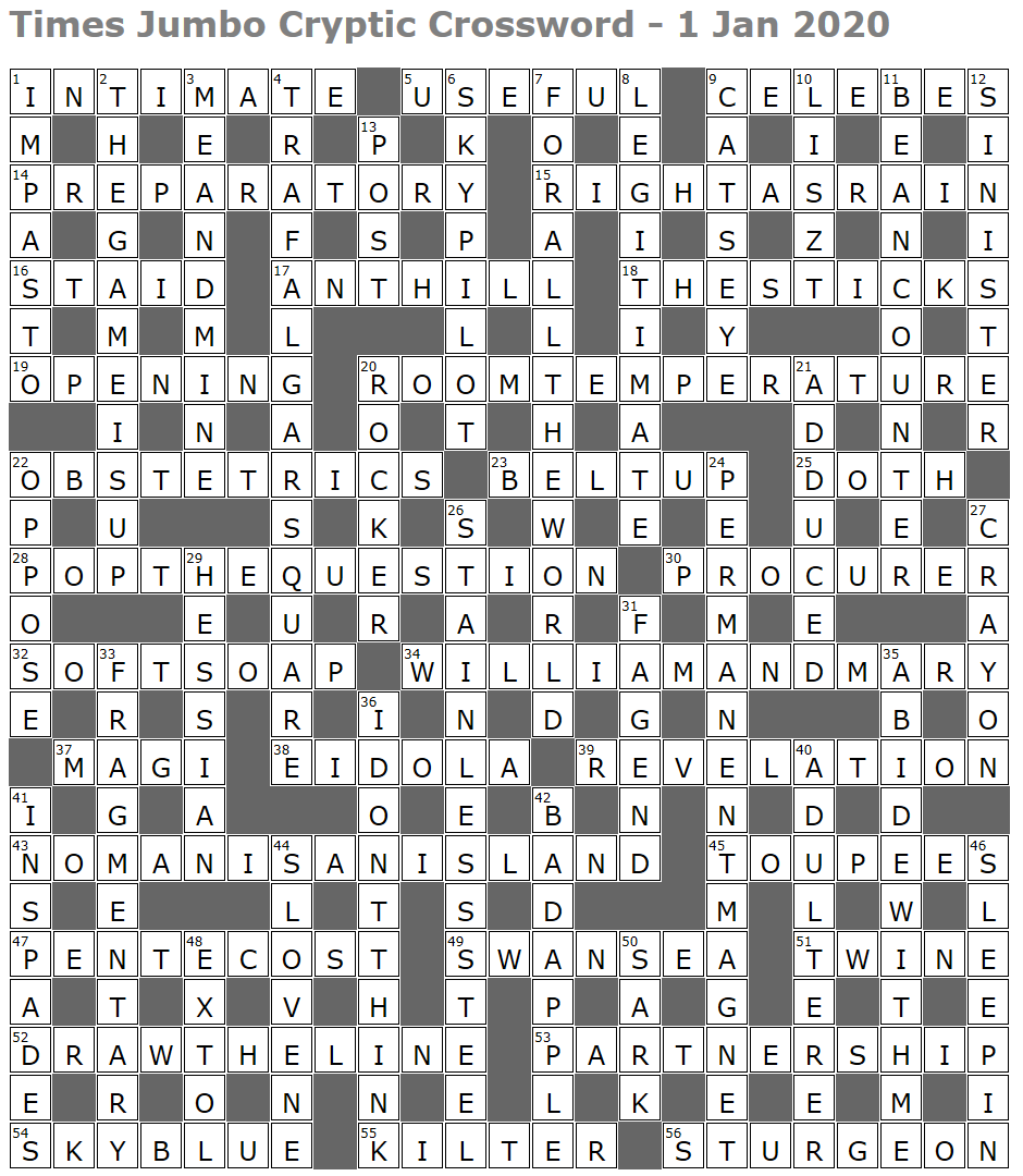 Times Jumbo Cryptic Crossword 1418 Lucian Poll s Web Ramblings