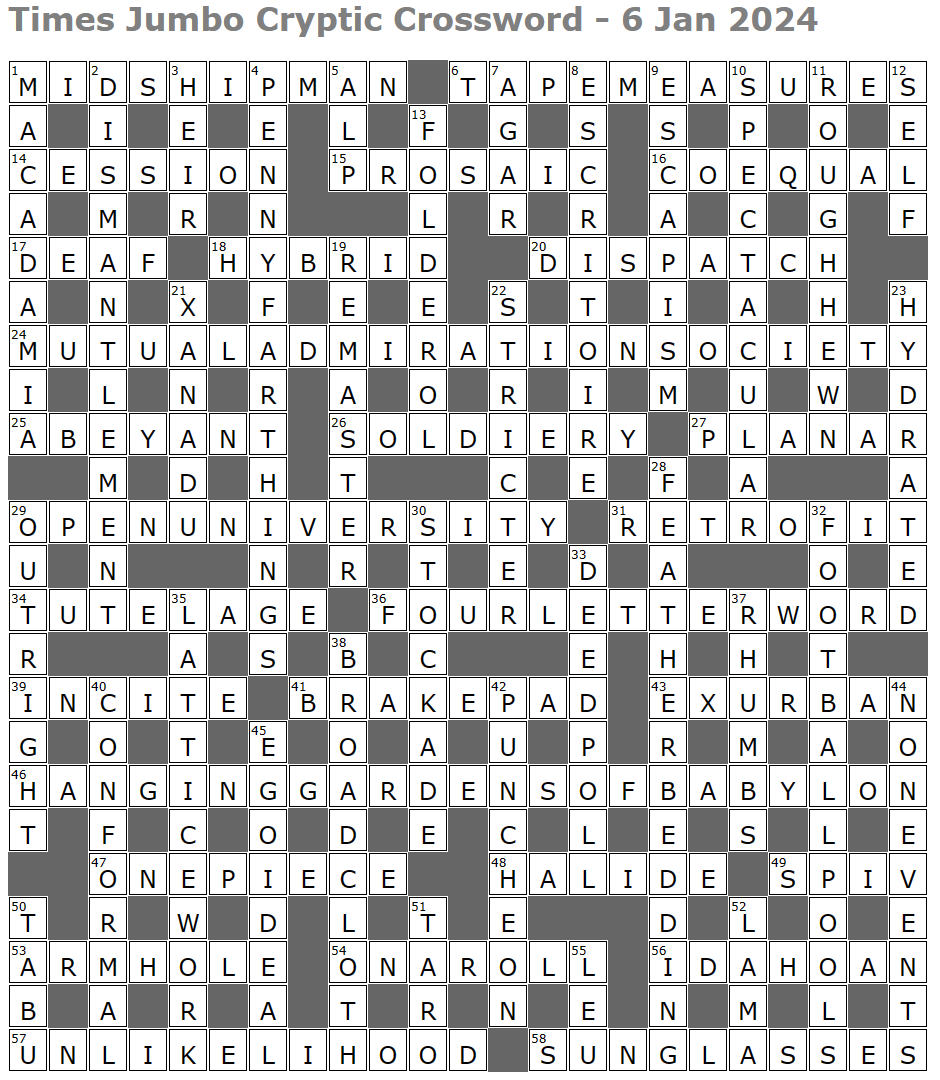 Times Jumbo Cryptic Crossword 1653 Lucian Poll s Web Ramblings