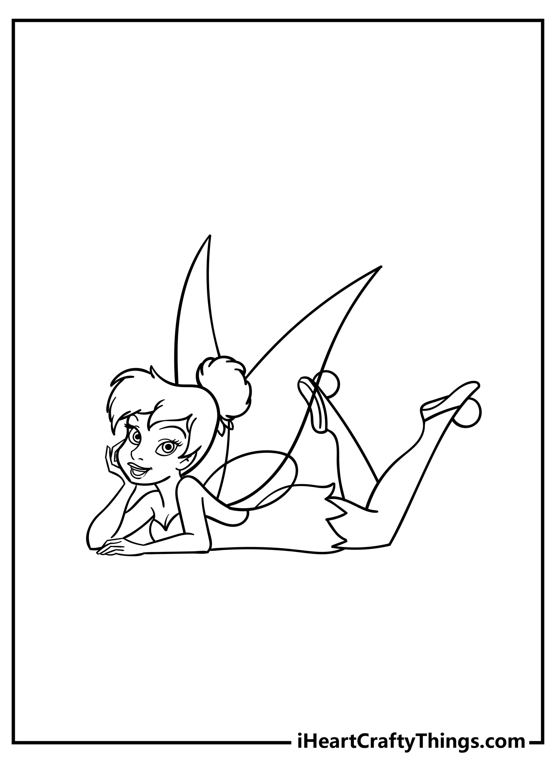 tinkerbell coloring pages tinkerbell coloring pages