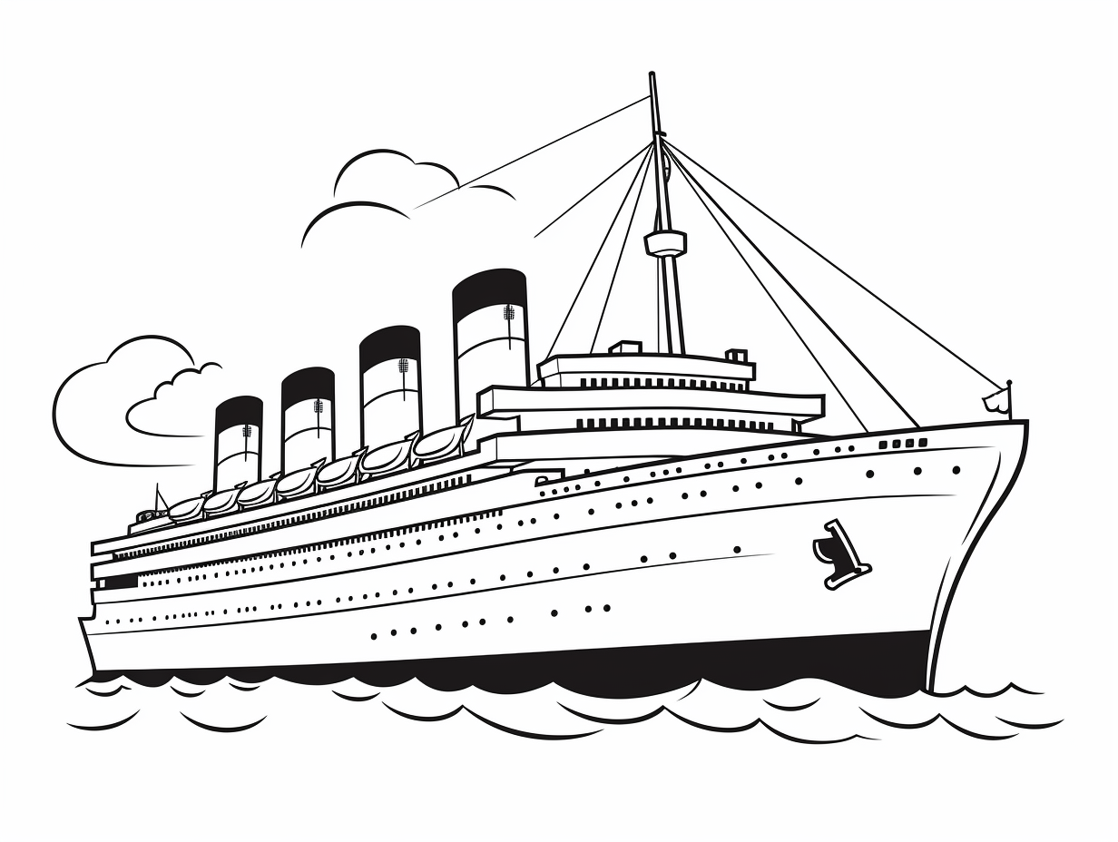 titanic coloring pages titanic coloring pages