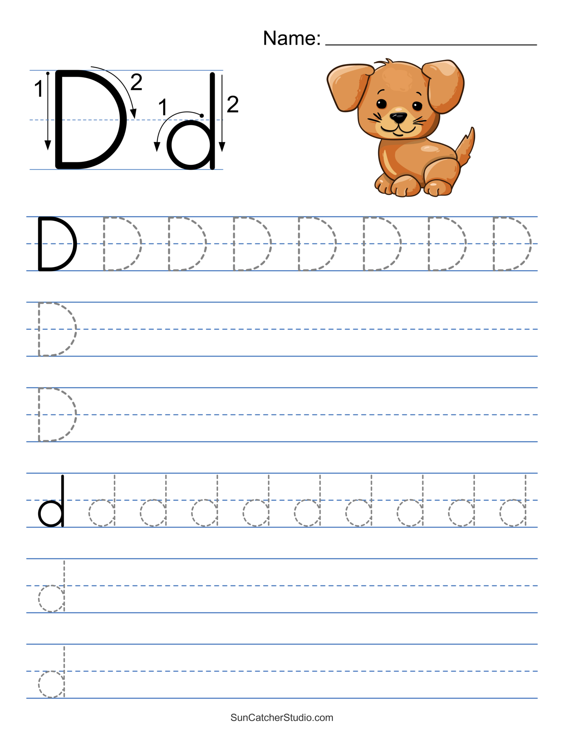 printable letter tracing worksheets