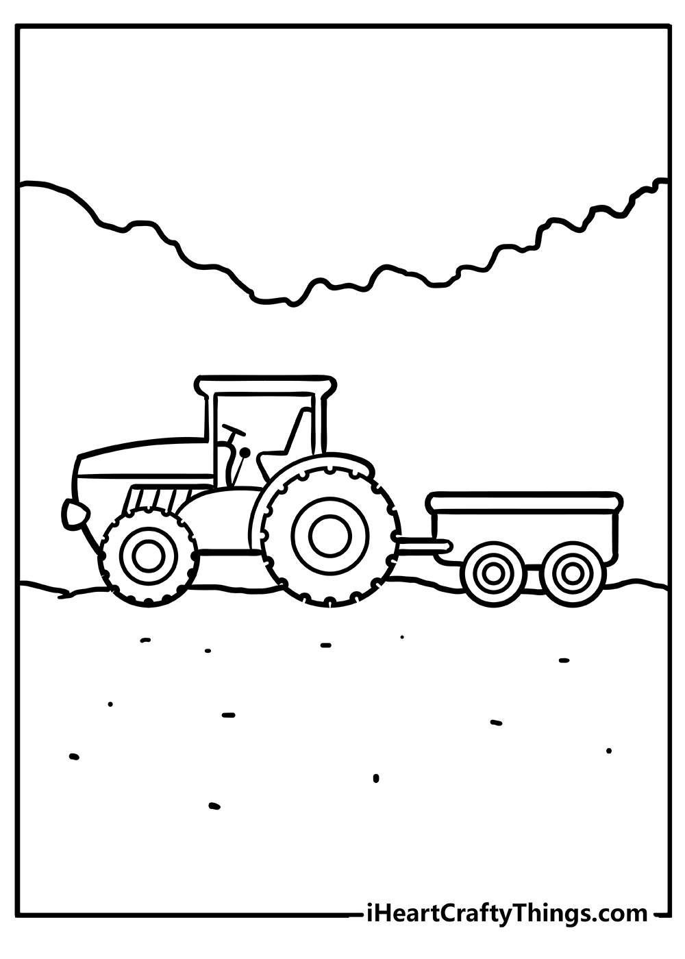 Tractor Coloring Pages 100 Free Printables Tractor Coloring Pages 100 Free Printables