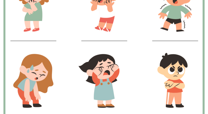 Understanding Emotions Worksheets For Child Development Sllearning