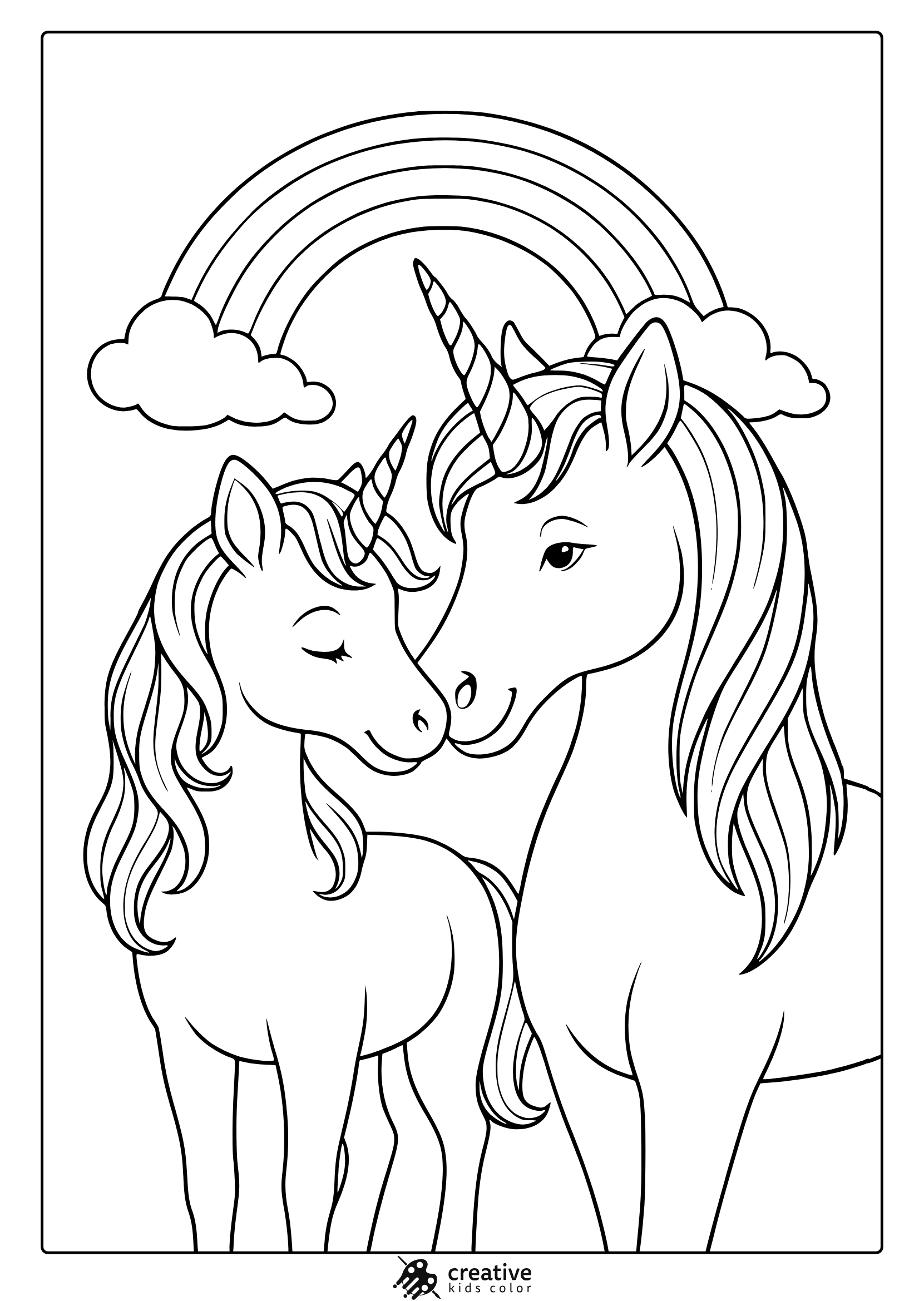 Unicorn Coloring Pages Free Printable PDFs 