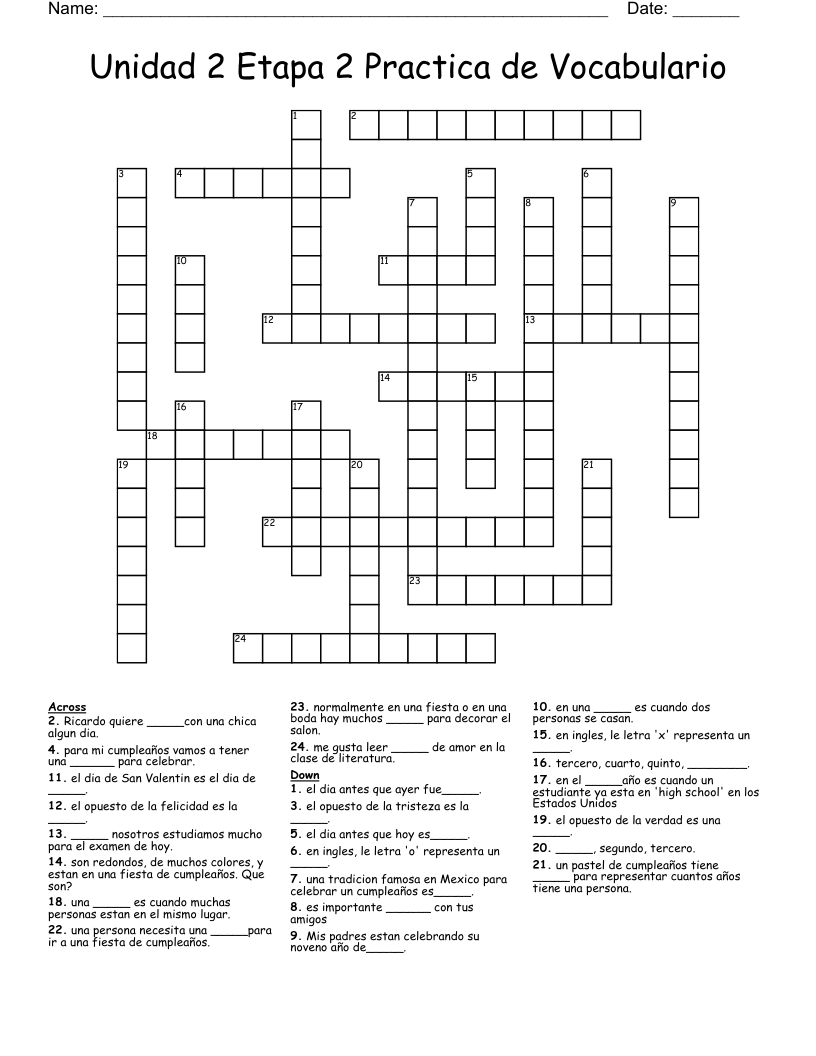 drama at the salon crossword