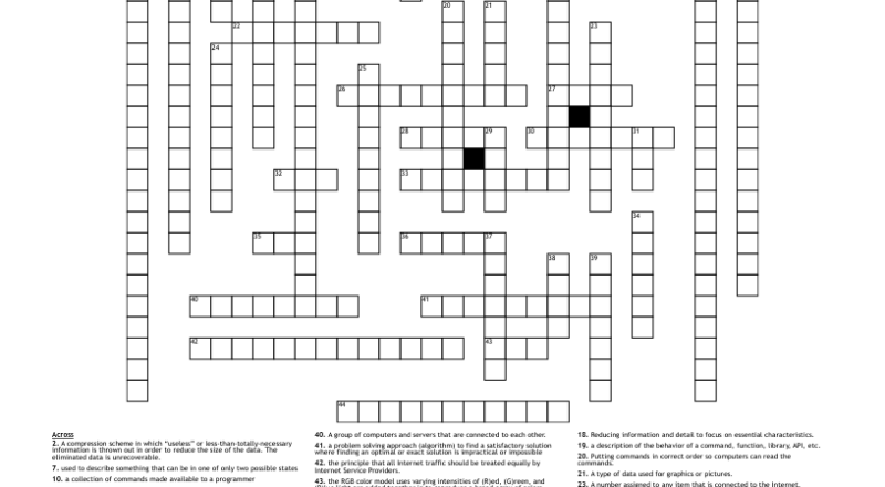 Unit 1 2 3 Crossword WordMint