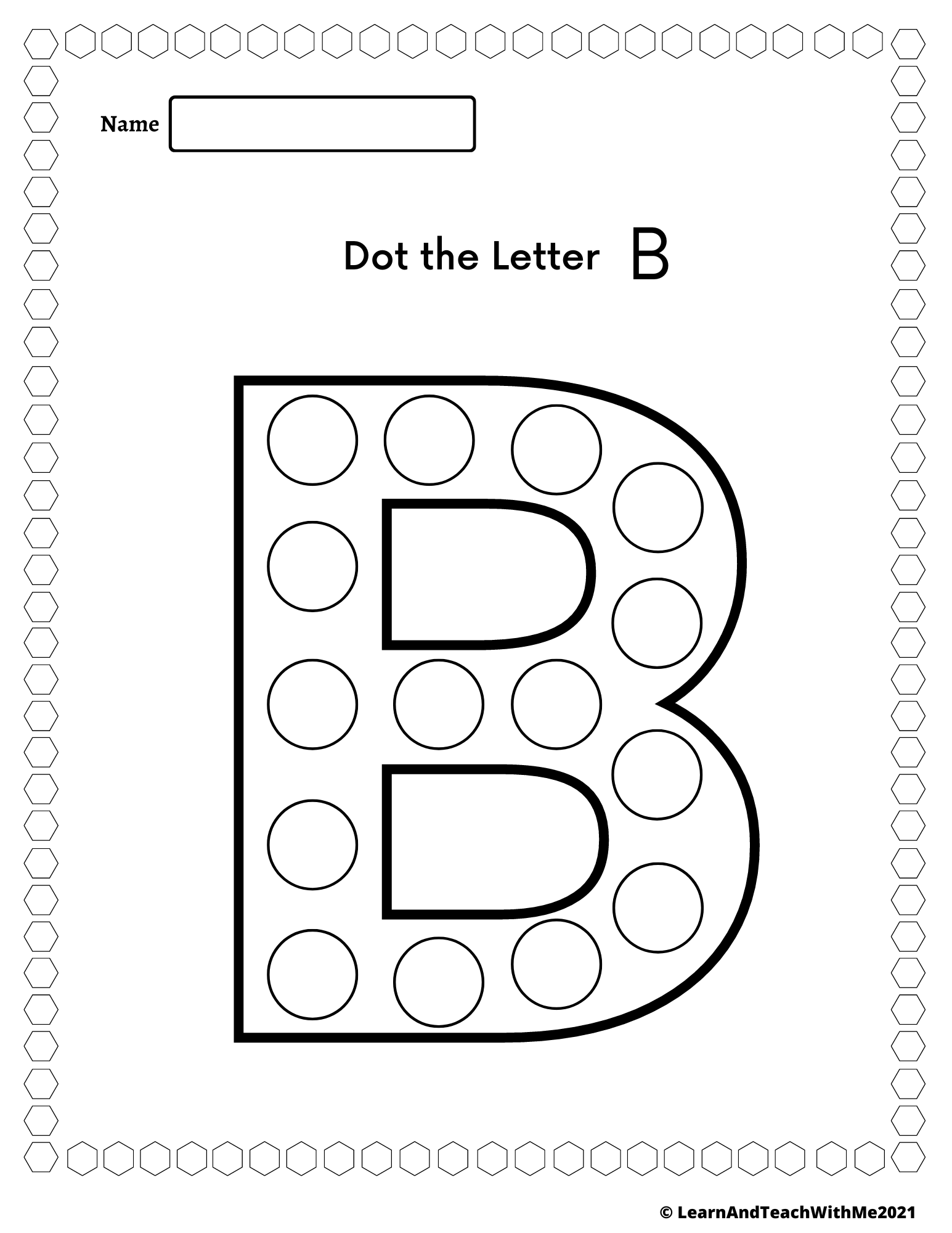 Uppercase Letters Dot Marker Worksheets Made By Teachers Uppercase Letters Dot Marker Worksheets Made By Teachers