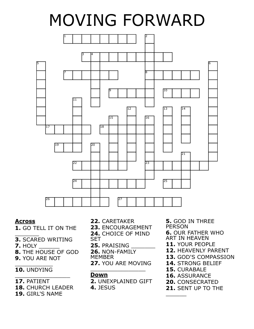 Urge Forward Crossword Clue 5 Letters Letters