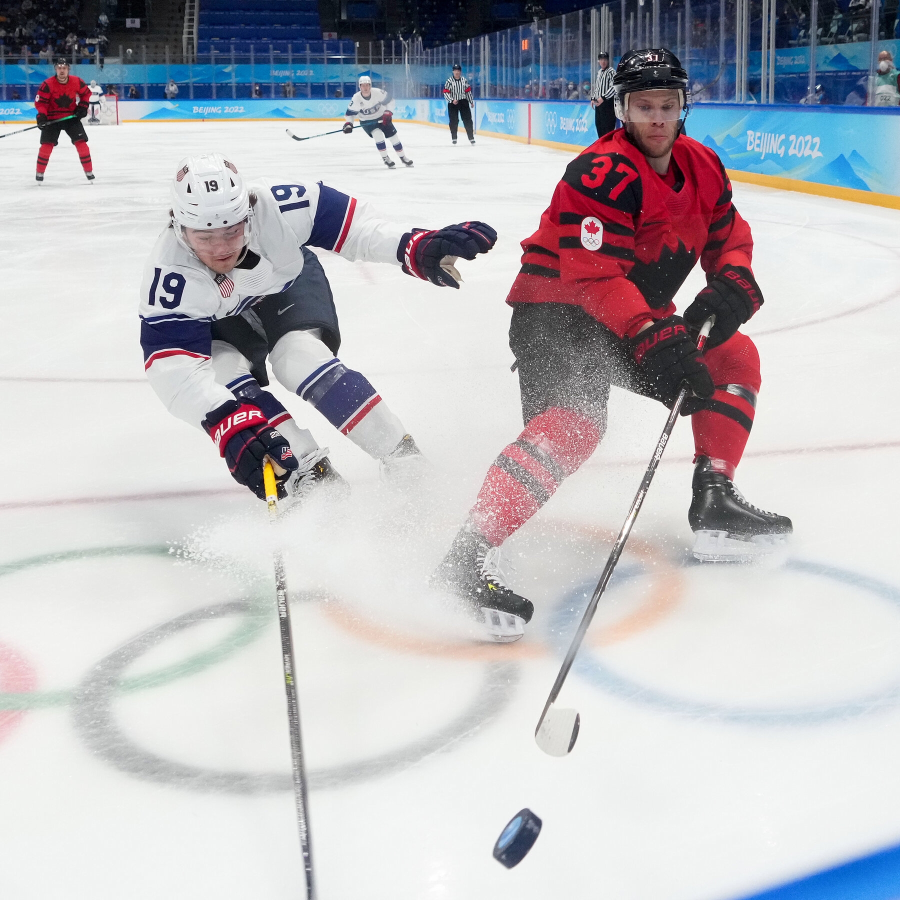 US Men s Hockey Team Beats Canada In Preliminary Game The New York Times US Men s Hockey Team Beats Canada In Preliminary Game The New York Times