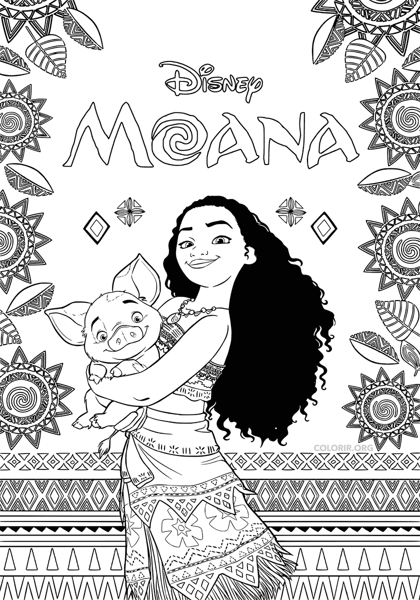 Vaiana Coloring Page For Kids Moana Coloring Pages Vaiana Coloring Page For Kids Moana Coloring Pages