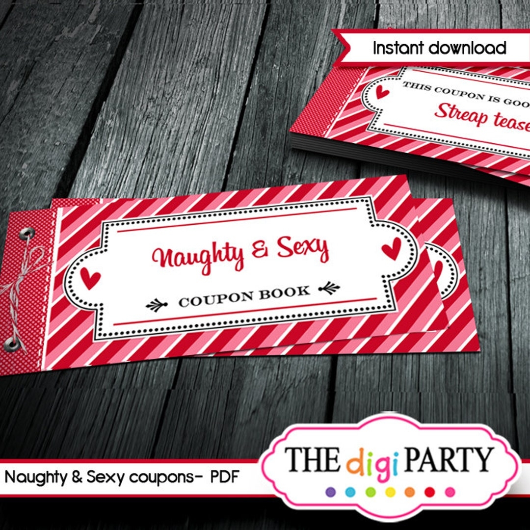Valentine s Day Sexy And Naughty Gift Coupon Book Printable And Editable Pdf DIY Ideas For Him Avaliable For Instant Download Etsy Valentine s Day Sexy And Naughty Gift Coupon Book Printable And Editable Pdf DIY Ideas For Him Avaliable For Instant Download Etsy