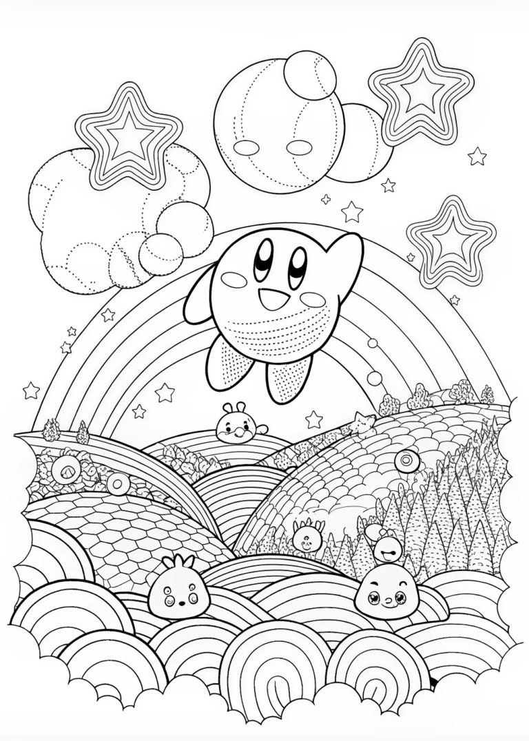 Waddle Dee Adventure Coloring Page Free Printable Waddle Dee Adventure Coloring Page Free Printable