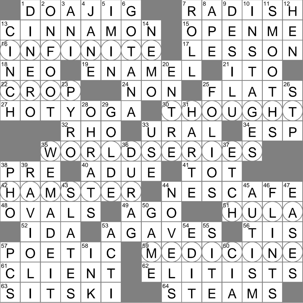 Walking Or Running Crossword Clue Archives LAXCrossword