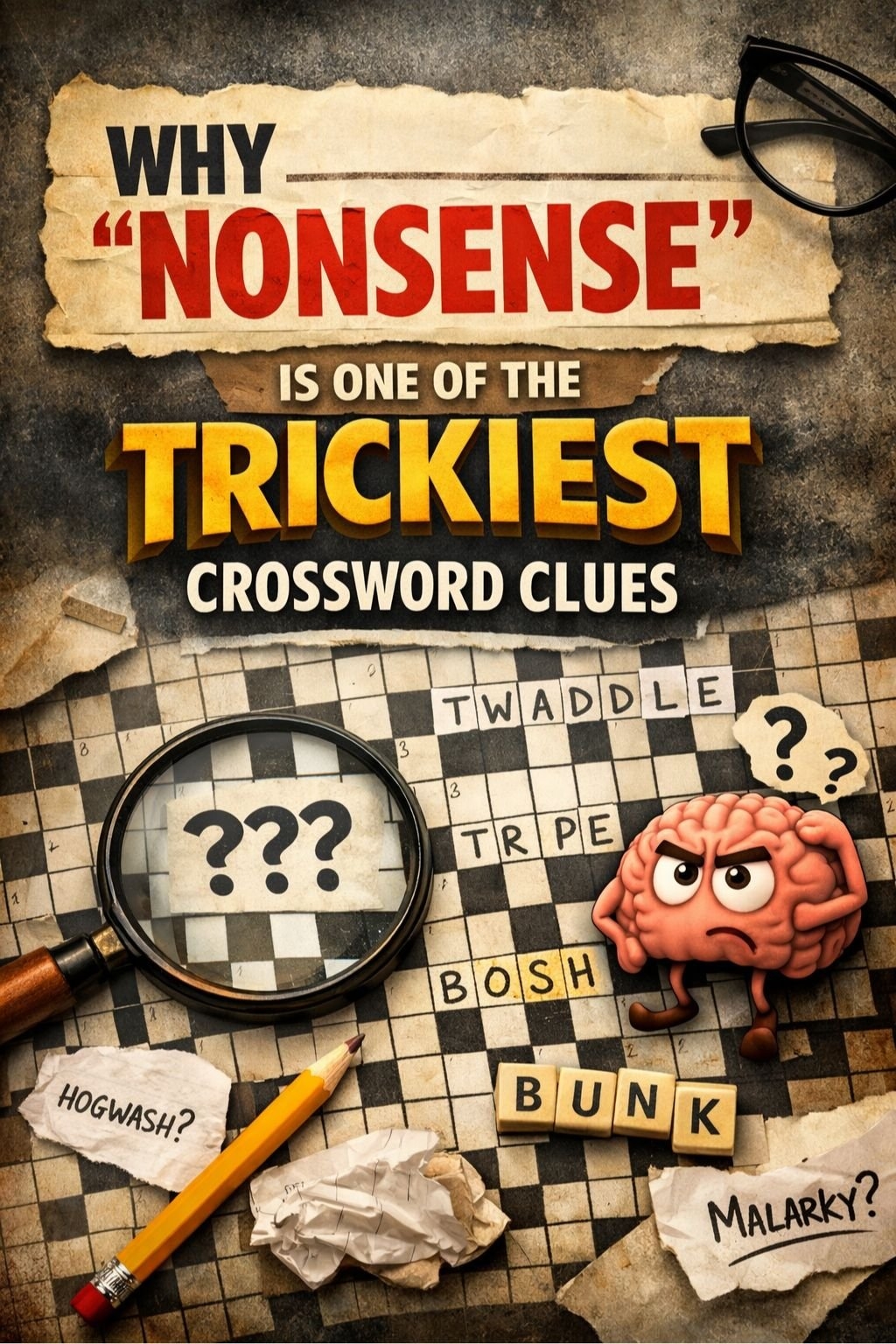 Why Nonsense Is One Of The Trickiest Crossword Clues
