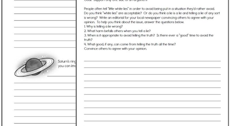 Writing Worksheets For Creative Kids Free PDF Printables EdHelper