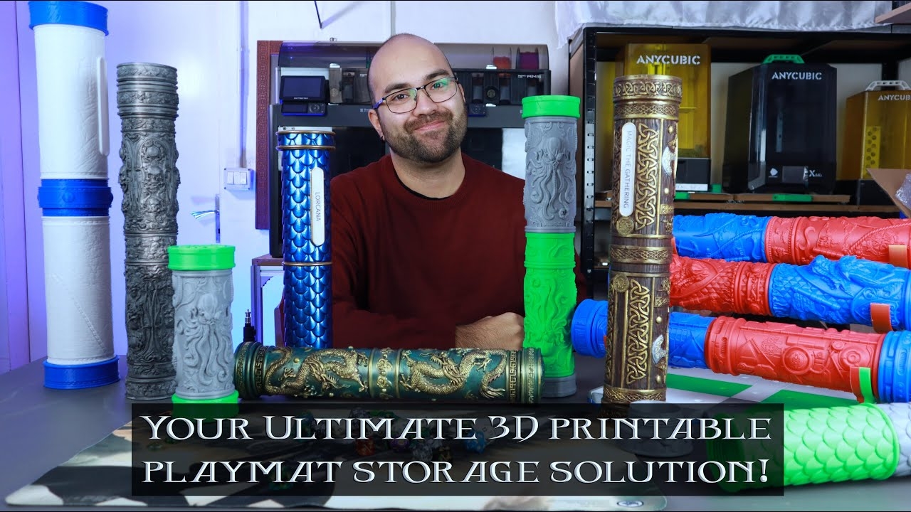 Your ULTIMATE 3D Printable Playmat Tube Kickstarter Recap Big Thanks YouTube Your ULTIMATE 3D Printable Playmat Tube Kickstarter Recap Big Thanks YouTube